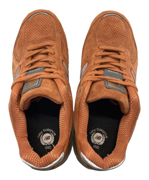 NEW BALANCE（ニューバランス）NEW BALANCE (ニューバランス) ローカットスニーカー オレンジ サイズ:US8/UK7.5/EU41.5/CM26の古着・服飾アイテム
