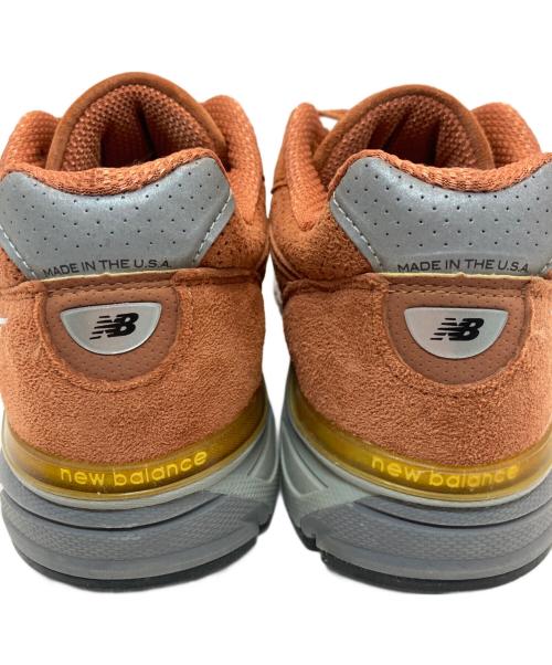 NEW BALANCE（ニューバランス）NEW BALANCE (ニューバランス) ローカットスニーカー オレンジ サイズ:US8/UK7.5/EU41.5/CM26の古着・服飾アイテム