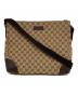 GUCCI（グッチ）の古着「GGキャンバス ショルダーバッグ」｜ブラウン