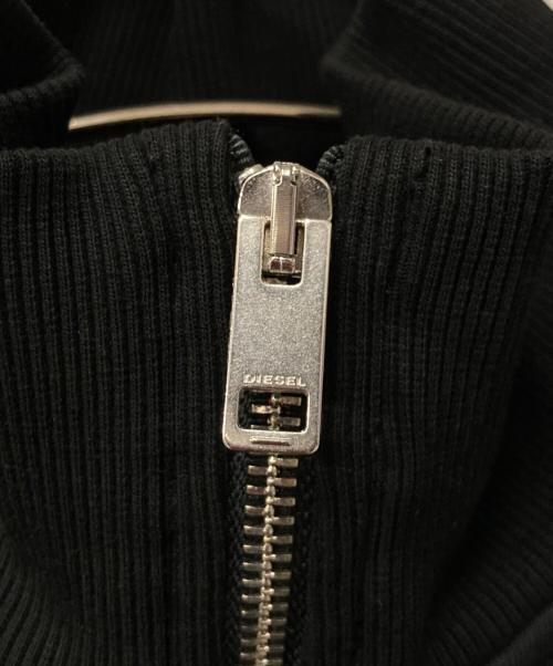 DIESEL（ディーゼル）DIESEL (ディーゼル) S GINNI ZIP OD ブラック サイズ:Mの古着・服飾アイテム