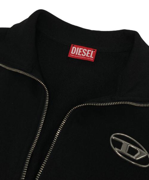 DIESEL（ディーゼル）DIESEL (ディーゼル) S GINNI ZIP OD ブラック サイズ:Mの古着・服飾アイテム