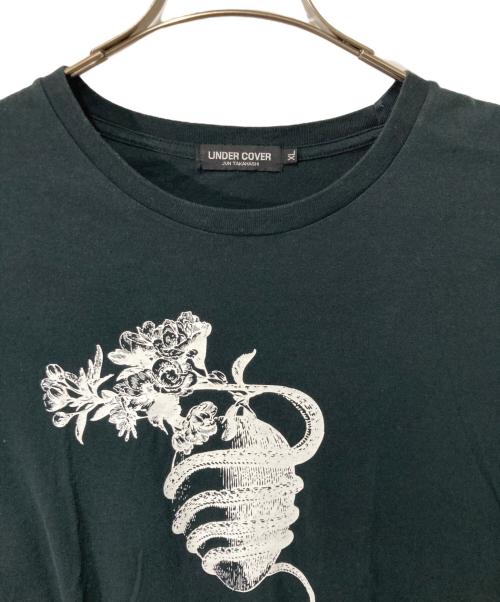 UNDERCOVER（アンダーカバー）UNDERCOVER (アンダーカバー) プリントTシャツ ブラック サイズ:XLの古着・服飾アイテム