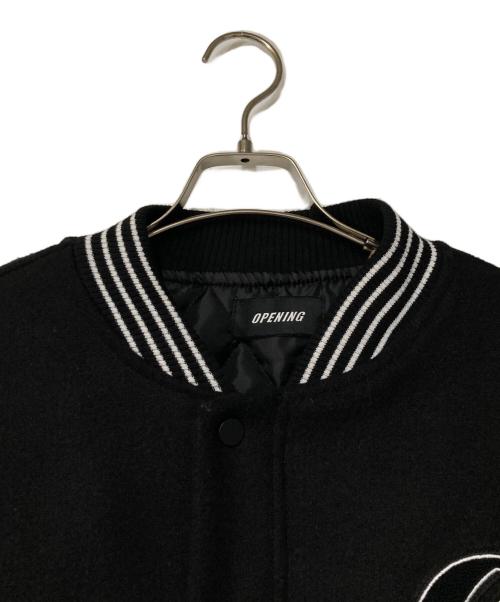 OPENING act（オープニングアクト）OPENING ACT (オープニングアクト) スタジャン ブラック サイズ:Lの古着・服飾アイテム