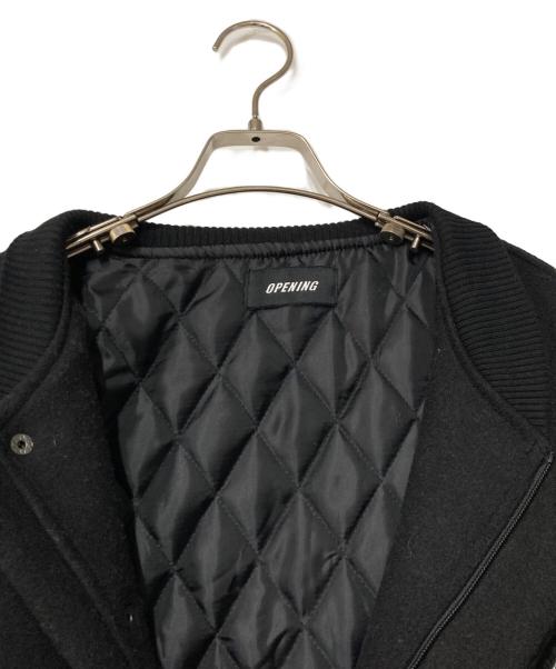 OPENING act（オープニングアクト）OPENING ACT (オープニングアクト) スタジャン ブラック サイズ:Lの古着・服飾アイテム