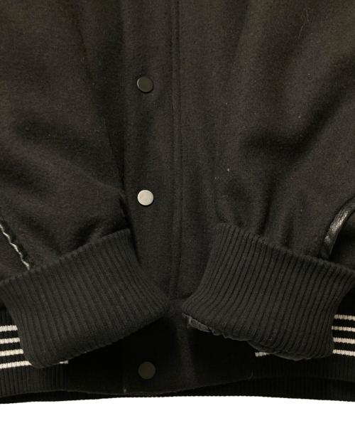 OPENING act（オープニングアクト）OPENING ACT (オープニングアクト) スタジャン ブラック サイズ:Lの古着・服飾アイテム