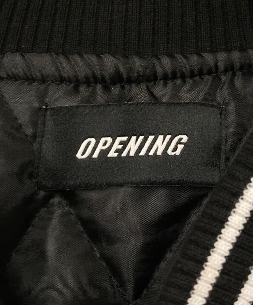 OPENING act（オープニングアクト）OPENING ACT (オープニングアクト) スタジャン ブラック サイズ:Lの古着・服飾アイテム