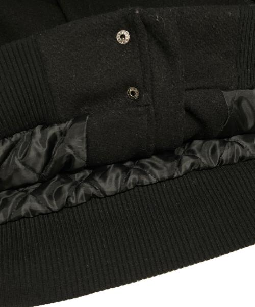 OPENING act（オープニングアクト）OPENING ACT (オープニングアクト) スタジャン ブラック サイズ:Lの古着・服飾アイテム