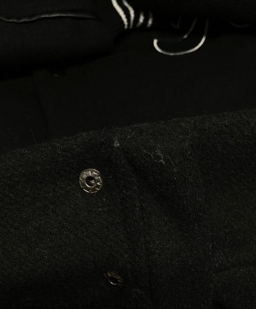 OPENING act（オープニングアクト）OPENING ACT (オープニングアクト) スタジャン ブラック サイズ:Lの古着・服飾アイテム
