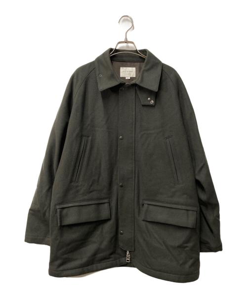 STILL BY HAND（スティルバイハンド）STILL BY HAND (スティルバイハンド) メルトンフィールドコート カーキ サイズ:48の古着・服飾アイテム