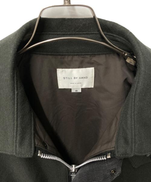 STILL BY HAND（スティルバイハンド）STILL BY HAND (スティルバイハンド) メルトンフィールドコート カーキ サイズ:48の古着・服飾アイテム