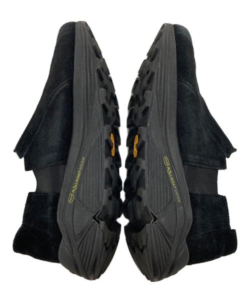 HENDER SCHEME（エンダースキーマ）HENDER SCHEME (エンダースキーマ) Peel Gore スリッポン ブラック サイズ:6の古着・服飾アイテム