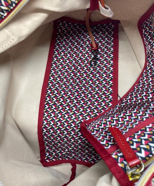 ROBERTA PIERI（ロベルタピエリ）ROBERTA PIERI (ロベルタピエリ) トートバッグ レッドの古着・服飾アイテム