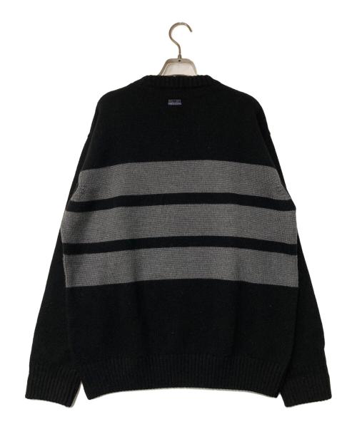 ICEBERG HISTORY（アイスバーグヒストリ）ICEBERG HISTORY (アイスバーグヒストリ) クルーネックニット ブラック サイズ:Mの古着・服飾アイテム