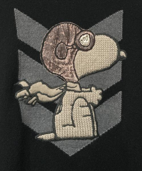 ICEBERG HISTORY（アイスバーグヒストリ）ICEBERG HISTORY (アイスバーグヒストリ) クルーネックニット ブラック サイズ:Mの古着・服飾アイテム