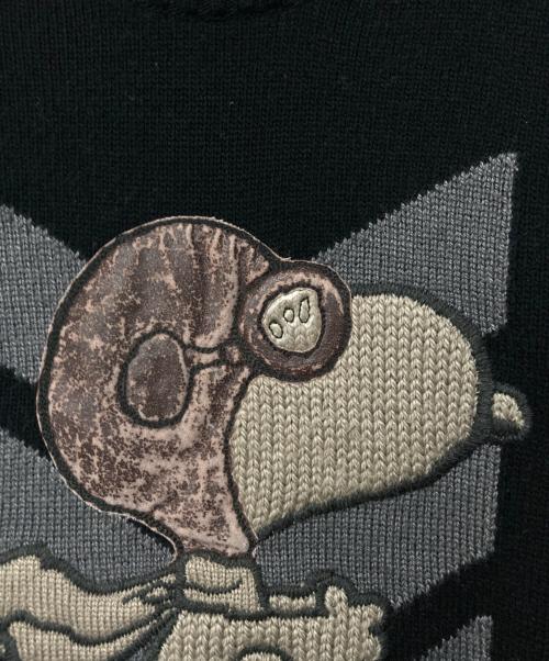 ICEBERG HISTORY（アイスバーグヒストリ）ICEBERG HISTORY (アイスバーグヒストリ) クルーネックニット ブラック サイズ:Mの古着・服飾アイテム