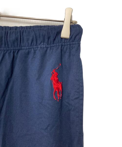 POLO RALPH LAUREN（ポロ・ラルフローレン）POLO RALPH LAUREN (ポロ・ラルフローレン) ポニー刺繍ハーフパンツ ネイビー サイズ:Ｍの古着・服飾アイテム