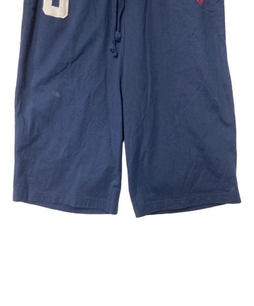 POLO RALPH LAUREN（ポロ・ラルフローレン）POLO RALPH LAUREN (ポロ・ラルフローレン) ポニー刺繍ハーフパンツ ネイビー サイズ:Ｍの古着・服飾アイテム