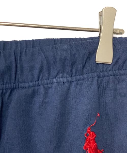 POLO RALPH LAUREN（ポロ・ラルフローレン）POLO RALPH LAUREN (ポロ・ラルフローレン) ポニー刺繍ハーフパンツ ネイビー サイズ:Ｍの古着・服飾アイテム