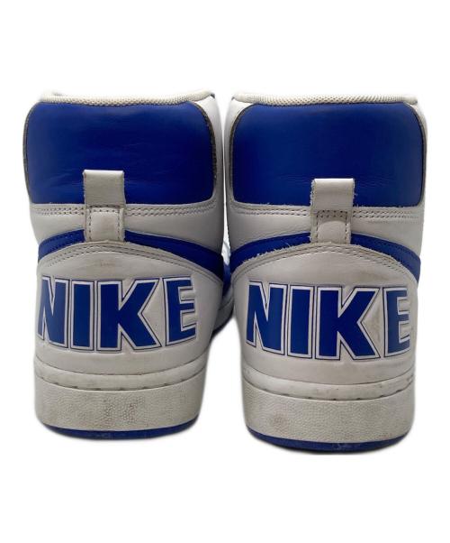NIKE（ナイキ）NIKE (ナイキ) ハイカットスニーカー ホワイト×ブルー サイズ:26.5の古着・服飾アイテム