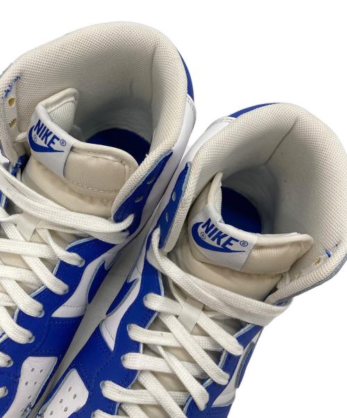 NIKE（ナイキ）NIKE (ナイキ) ハイカットスニーカー ホワイト×ブルー サイズ:26.5の古着・服飾アイテム
