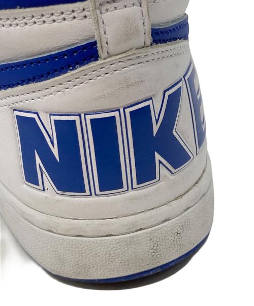NIKE（ナイキ）NIKE (ナイキ) ハイカットスニーカー ホワイト×ブルー サイズ:26.5の古着・服飾アイテム