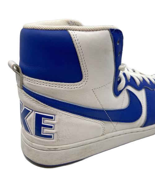 NIKE（ナイキ）NIKE (ナイキ) ハイカットスニーカー ホワイト×ブルー サイズ:26.5の古着・服飾アイテム