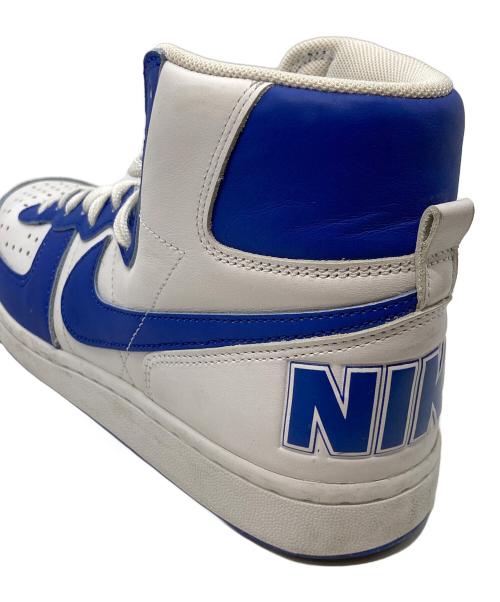 NIKE（ナイキ）NIKE (ナイキ) ハイカットスニーカー ホワイト×ブルー サイズ:26.5の古着・服飾アイテム