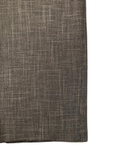 Spick and Span（スピック＆スパン）Spick and Span (スピック＆スパン) カラミIラインワンピース ベージュ×ブラック サイズ:36の古着・服飾アイテム