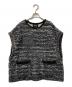 ZUCCA（ズッカ）の古着「ミックスヤーン ニットベスト」｜ブラック
