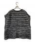 ZUCCA (ズッカ) ミックスヤーン ニットベスト ブラック サイズ:M：6000円