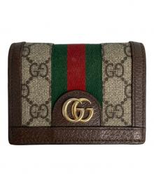 GUCCI（グッチ）の古着「2つ折り財布」｜ベージュ