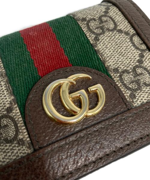 GUCCI（グッチ）GUCCI (グッチ) 2つ折り財布 ベージュの古着・服飾アイテム