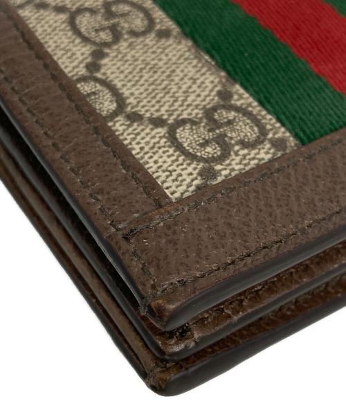 GUCCI（グッチ）GUCCI (グッチ) 2つ折り財布 ベージュの古着・服飾アイテム