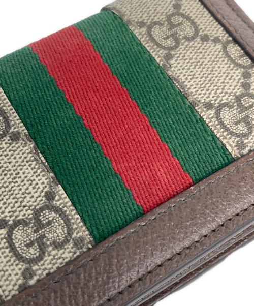 GUCCI（グッチ）GUCCI (グッチ) 2つ折り財布 ベージュの古着・服飾アイテム