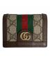 GUCCI（グッチ）の古着「2つ折り財布」｜ベージュ