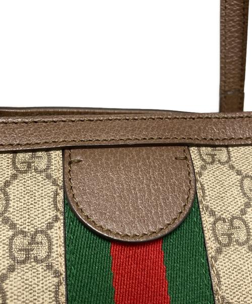 GUCCI（グッチ）GUCCI (グッチ) オフィディア トートバッグ ブラウンの古着・服飾アイテム