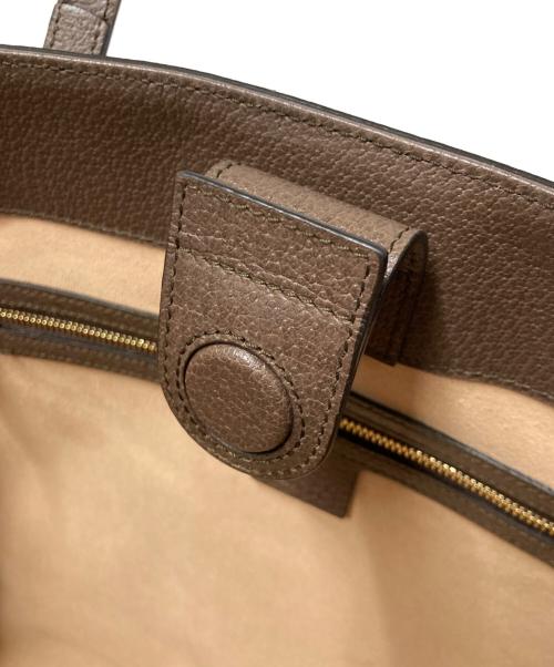 GUCCI（グッチ）GUCCI (グッチ) オフィディア トートバッグ ブラウンの古着・服飾アイテム