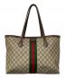 GUCCI (グッチ) オフィディア トートバッグ ブラウン：120000円