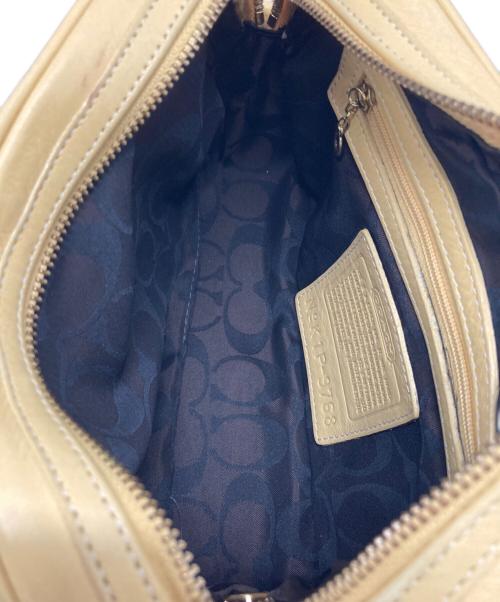 COACH（コーチ）COACH (コーチ) 2WAYショルダーバッグ イエローの古着・服飾アイテム