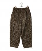 TIGHTBOOTH PRODUCTIONタイトブースプロダクション）の古着「RHOMBUS BALLOON PANTS」｜ブラック