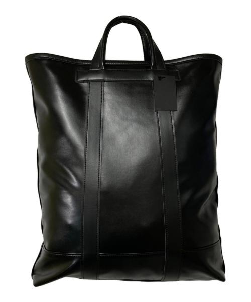 COMME des GARCONS HOMME DEUX（コムデギャルソン オム ドゥ）COMME des GARCONS HOMME DEUX (コムデギャルソン オム ドゥ) エコレザートートバッグ ブラック 未使用品の古着・服飾アイテム