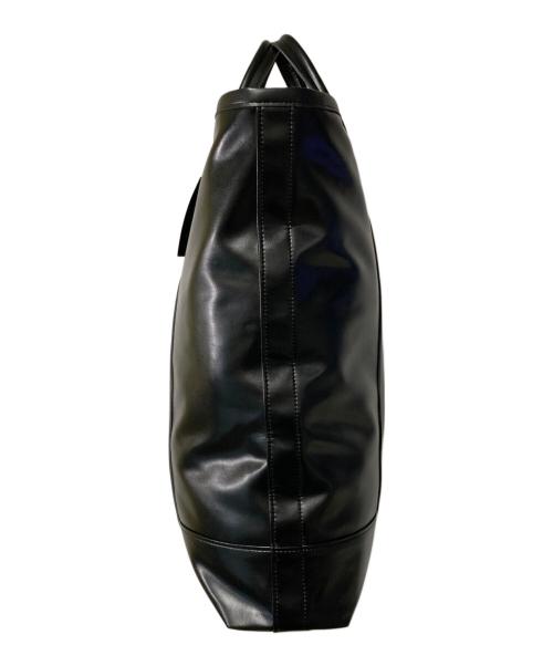 COMME des GARCONS HOMME DEUX（コムデギャルソン オム ドゥ）COMME des GARCONS HOMME DEUX (コムデギャルソン オム ドゥ) エコレザートートバッグ ブラック 未使用品の古着・服飾アイテム