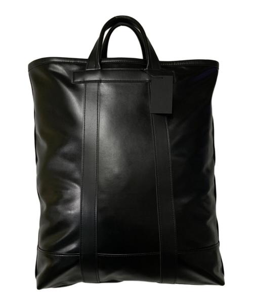 COMME des GARCONS HOMME DEUX（コムデギャルソン オム ドゥ）COMME des GARCONS HOMME DEUX (コムデギャルソン オム ドゥ) エコレザートートバッグ ブラック 未使用品の古着・服飾アイテム