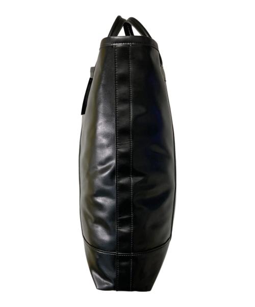 COMME des GARCONS HOMME DEUX（コムデギャルソン オム ドゥ）COMME des GARCONS HOMME DEUX (コムデギャルソン オム ドゥ) エコレザートートバッグ ブラック 未使用品の古着・服飾アイテム