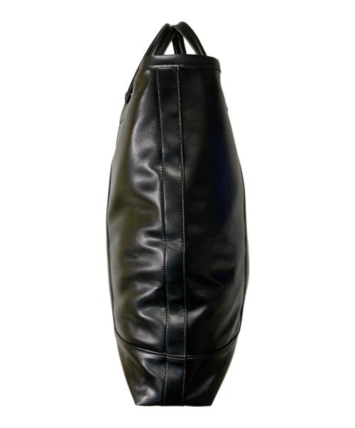 COMME des GARCONS HOMME DEUX（コムデギャルソン オム ドゥ）COMME des GARCONS HOMME DEUX (コムデギャルソン オム ドゥ) エコレザートートバッグ ブラック 未使用品の古着・服飾アイテム