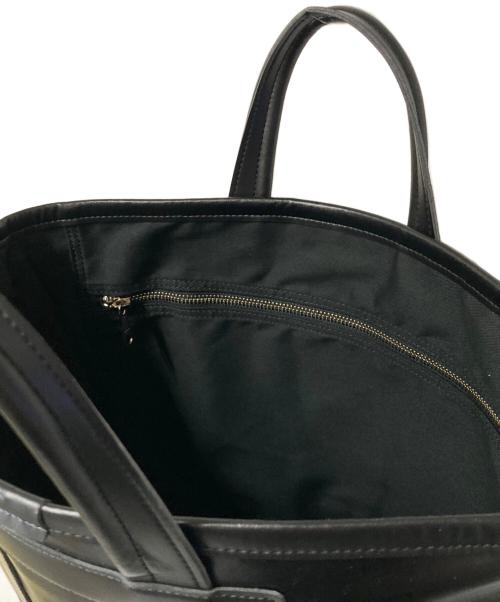 COMME des GARCONS HOMME DEUX（コムデギャルソン オム ドゥ）COMME des GARCONS HOMME DEUX (コムデギャルソン オム ドゥ) エコレザートートバッグ ブラック 未使用品の古着・服飾アイテム