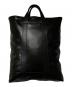 COMME des GARCONS HOMME DEUX (コムデギャルソン オム ドゥ) エコレザートートバッグ ブラック 未使用品：35000円