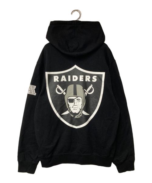 SUPREME（シュプリーム）Supreme (シュプリーム) NFL Raiders 47 Hooded Sweatshirt ブラック サイズ:Lの古着・服飾アイテム