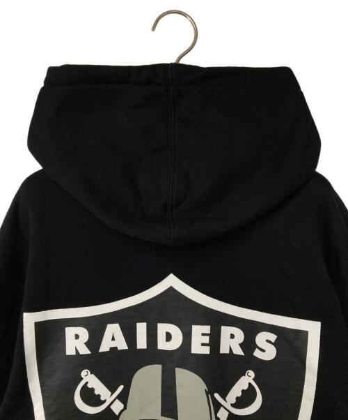 SUPREME（シュプリーム）Supreme (シュプリーム) NFL Raiders 47 Hooded Sweatshirt ブラック サイズ:Lの古着・服飾アイテム