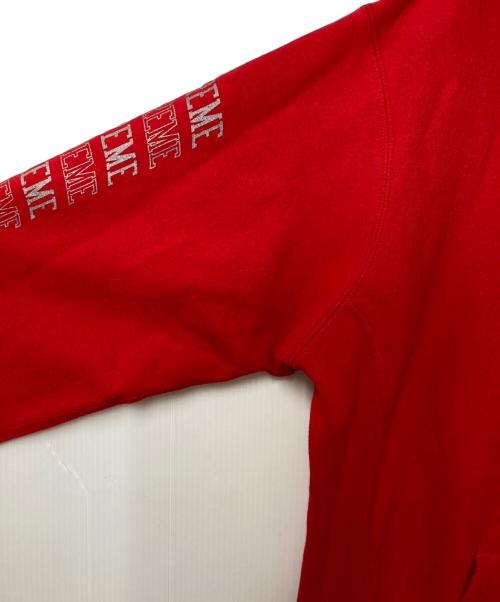 SUPREME（シュプリーム）Supreme (シュプリーム) Sleeve Arc Hooded Sweatshirt レッド サイズ:Lの古着・服飾アイテム